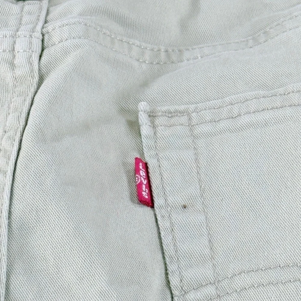 Levis 514 Straight Fit Khaki Tan Pants Mens W36 L29 Cotton Blend 00514-1865
